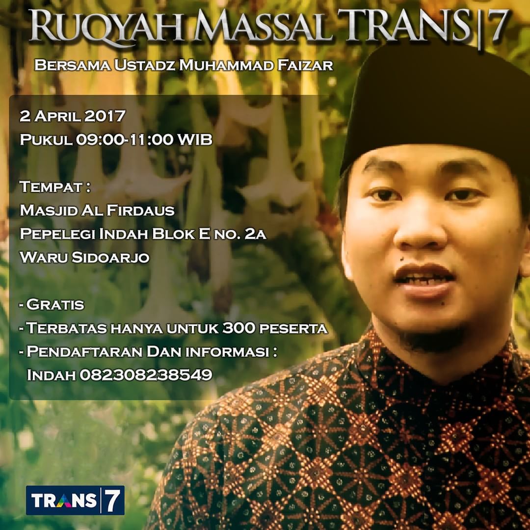 Ruqyah Massal Trans 7 di Sidoarjo