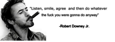 Facebook Cover Of Robert Downey Jr Quote.