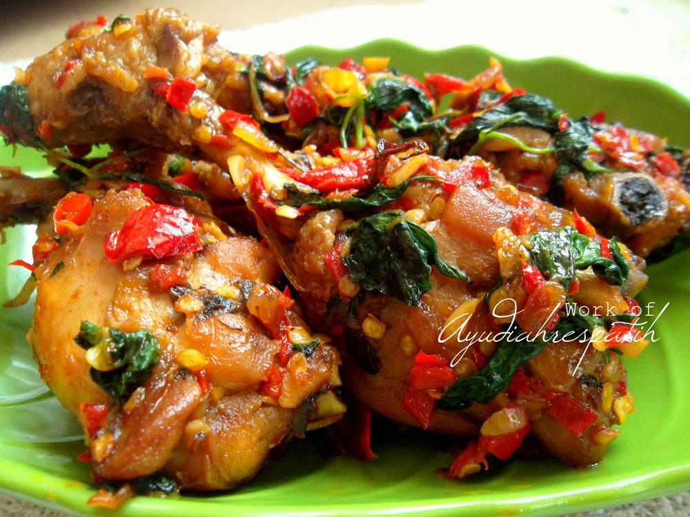 Ayam Cabe Bumbu Kemangi