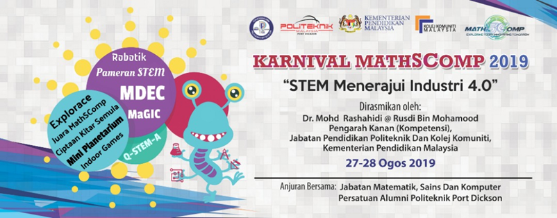 JEMPUTAN KE KARNIVAL MATHSCOMP 2019 JMSK POLITEKNIK PORT 