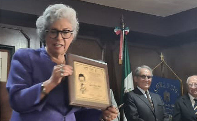 Premio "Ricardo Flores Magón" por trayectoria a Sara Lovera López