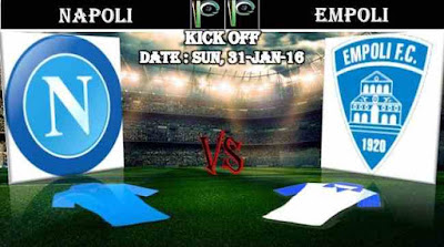 Prediksi Napoli vs Empoli 31 Januari 2016 Serie-A