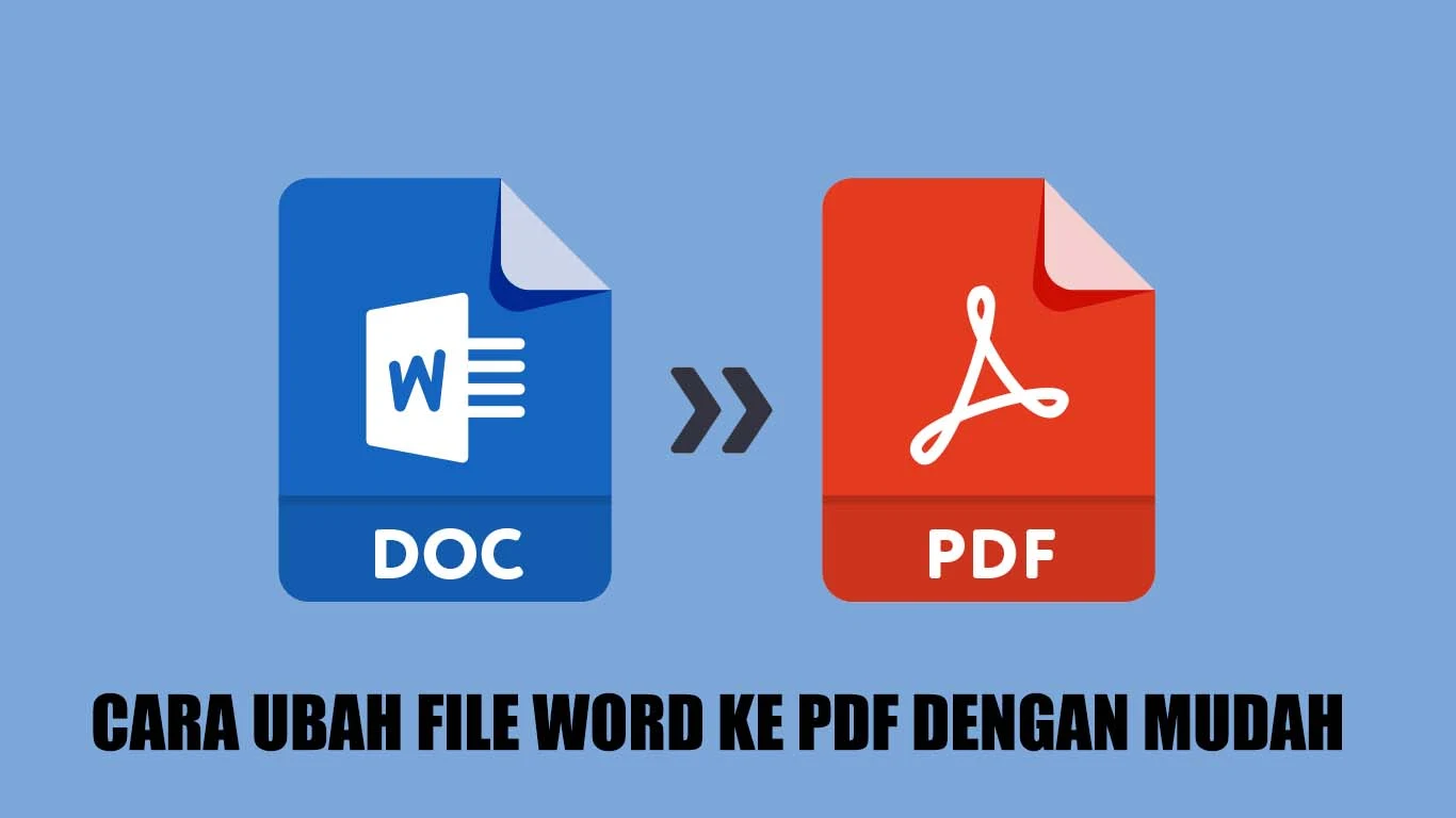 cara ubah convert file dokument word ke pdf