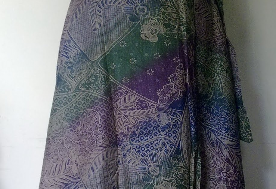 Karin Griya Batik Rok Batik Panjang Biru