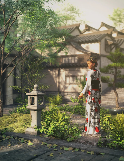Transform Your Digital Art with the Serene Backstreets of Old Kyoto