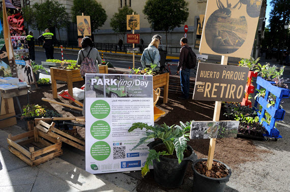 Parking Day 2016 en Madrid: reivindicando para las personas los espacios destinados al automóvil