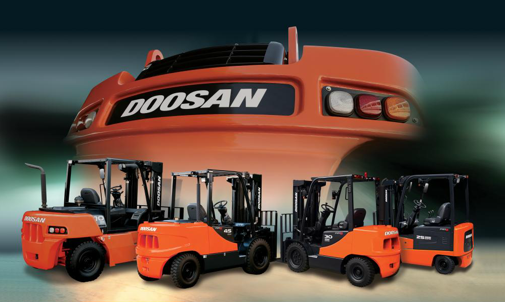 xe nang doosan hyundai