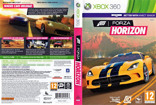 Capa Jogo Forza Horizon Xbox 360