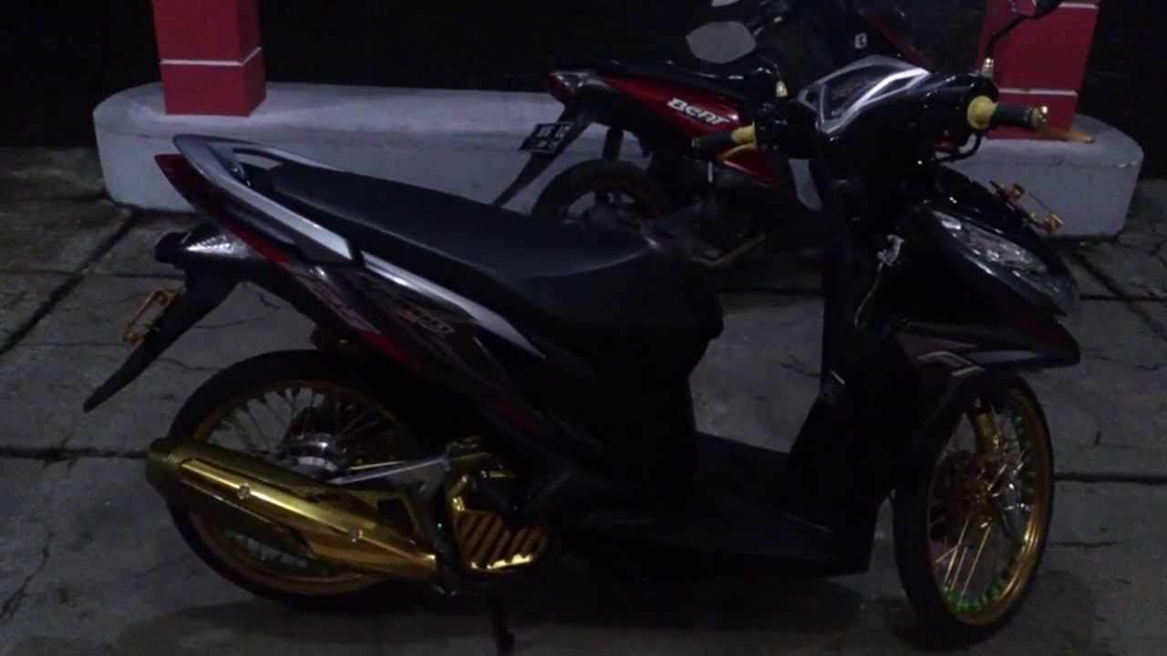 Kumpulan 66 Modifikasi Vario 125 Skotlet Hitam Terbaru Dan