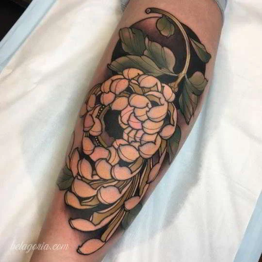 preciosos tatuajes de flores