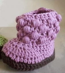 PATRON GRATIS BOTAS BEBE DE CROCHET 2486