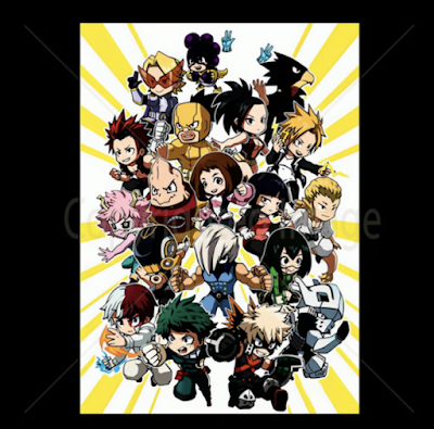 my hero academia - PNG Sublimation Digital Download