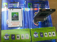 Jual Baterai Blackberry Davis Amstrong Merk Hippo