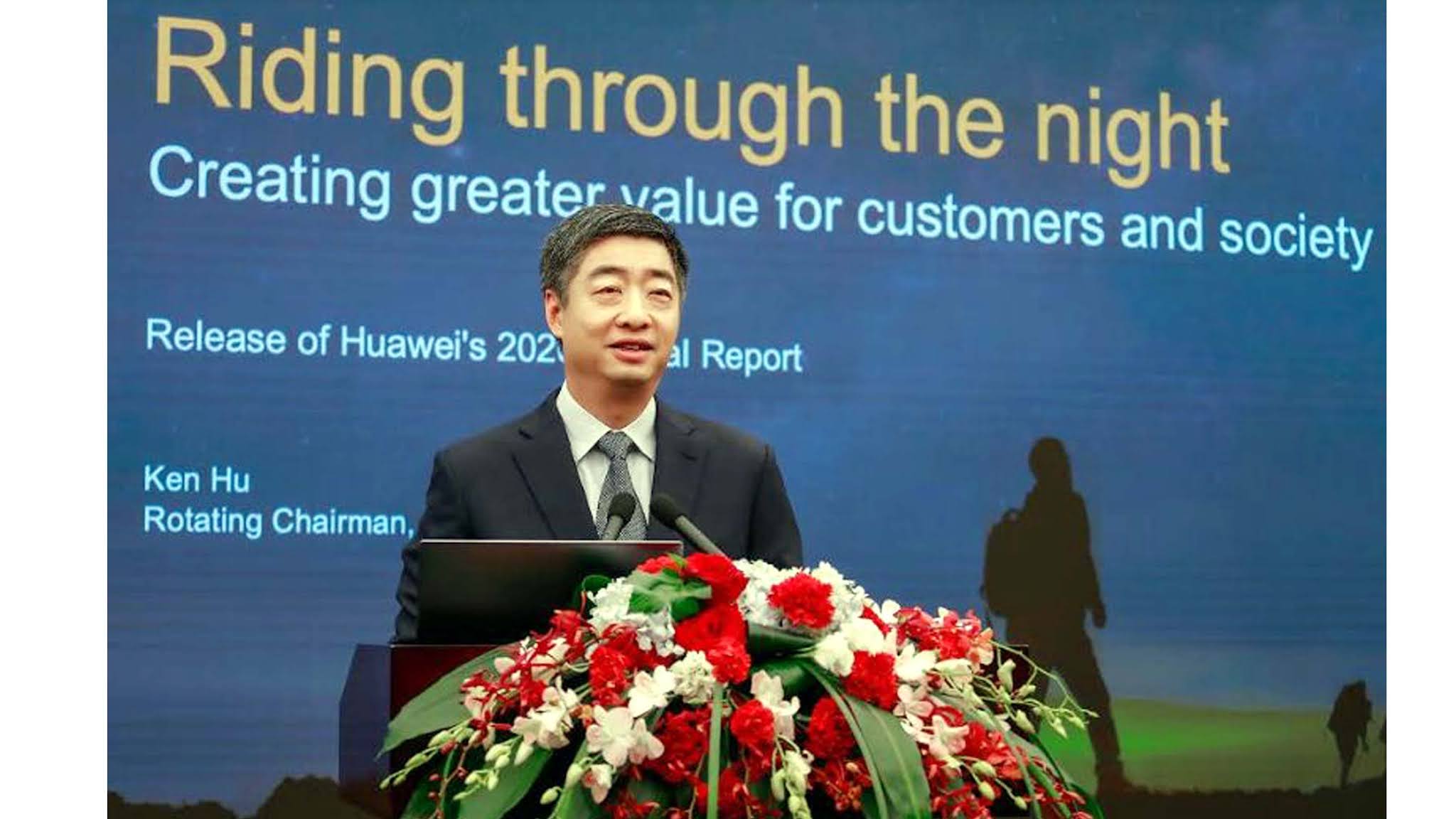Huawei announced 2020 annual report with 3.8% year-on-year growth