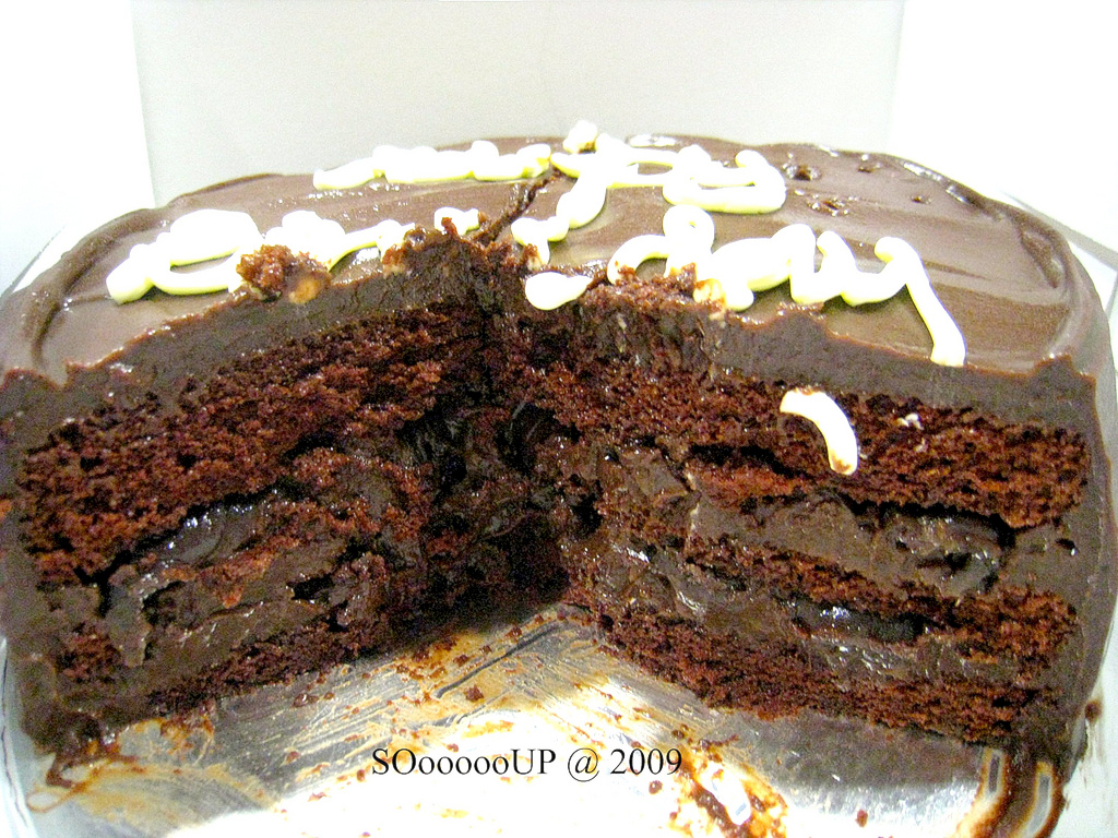 Chocolate Birthday Cake, Chocolate Cake, Birthady Cake