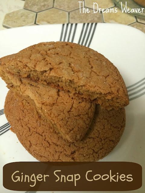 Ginger Snap Cookies~ The Dreams Weaver