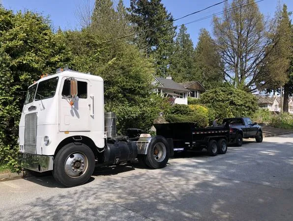 1970 White Hauling Truck