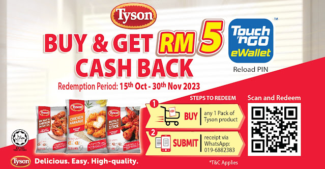 Ayam Tyson, Sedap Tak Terhingga!