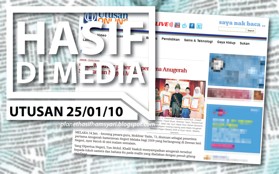 Utusan Malaysia (25/01/10)