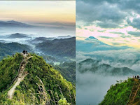 Puncak Gunung Kukusan Samigaluh Kulon Progo, View Pesona Alam Menakjubkan