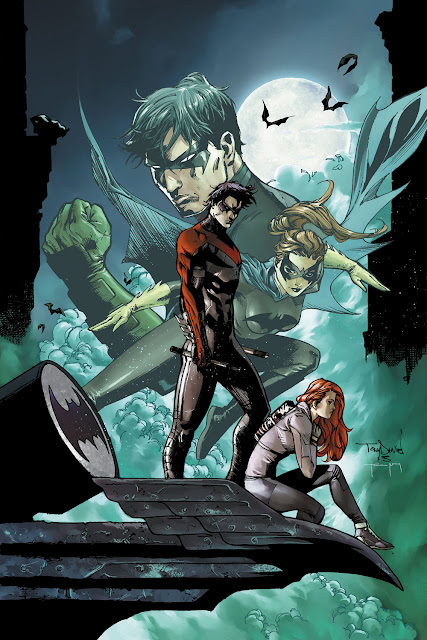 nightwing and batgirl