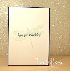 scissorspapercard, Stampin' Up!, Happy Birthday Gorgeous, Dragonfly Dreams, Detailed Dragonfly Thinlits, Flourish Thinlits, Subtle 3D DTIEF