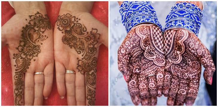 40 Gambar Tato Henna Mehndi India Di Jari Tangan Wanita Asli Cantik Dan Oke Banget