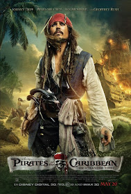 Pirates of the Caribbean 4 Jack Sparrow poster