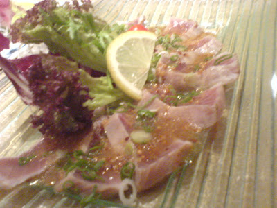 En Japanese Dining, maguro tataki