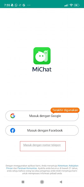 How To Login In Michat Without A Verification Code Java Phones