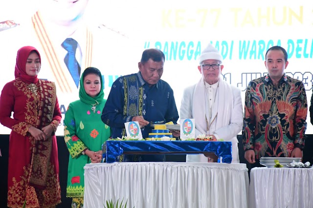 Bupati: Kita Wajib Bersyukur dan Bangga Jadi Warga Deli Serdang