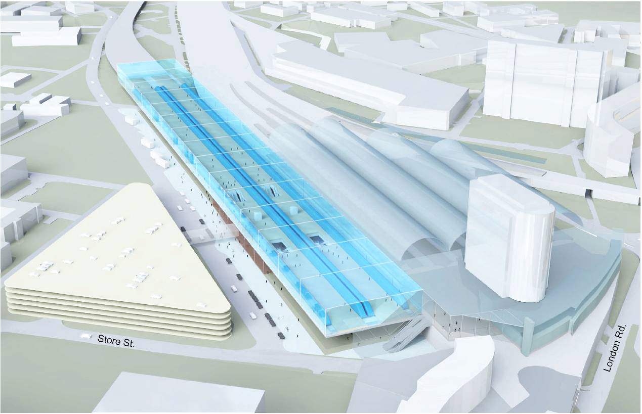 HS2 services are envisaged to use an expanded Manchester Piccadilly ...