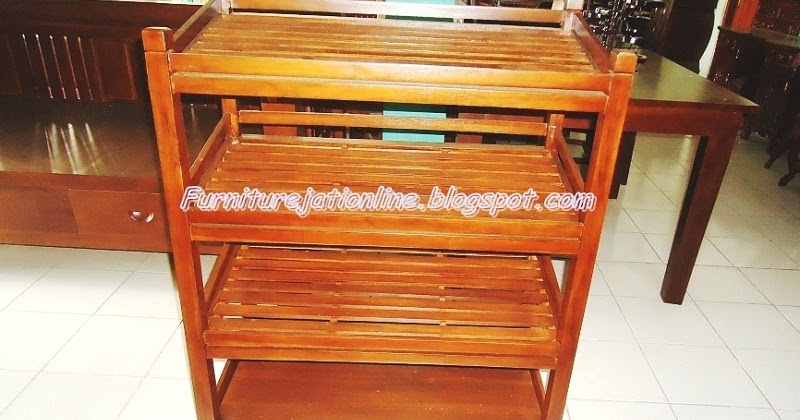  Rak  Sepatu  Minimalis  Furniture Jati 