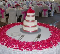 Round wedding cakes