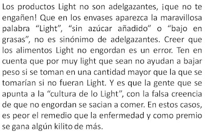 Productos Light