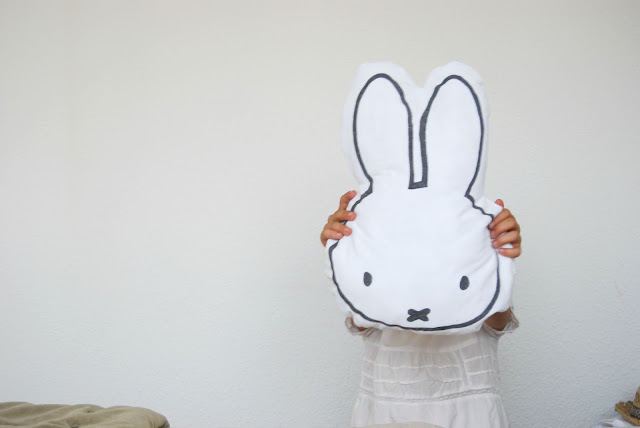 Miffy cushion DIY