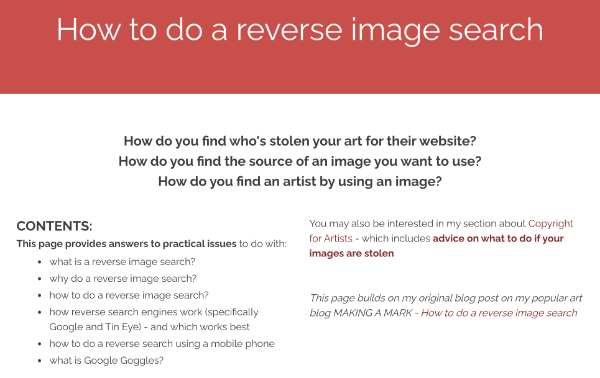 how to do a reverse image search