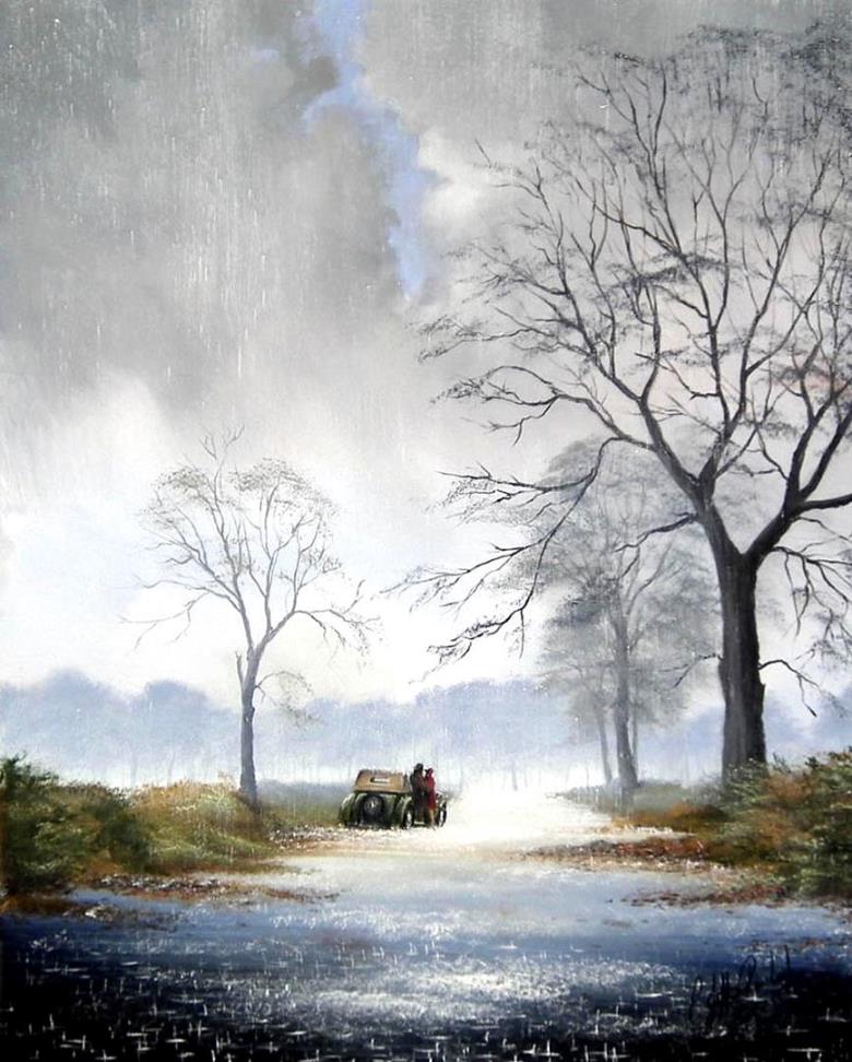 Artist Jeff Rowland paintings