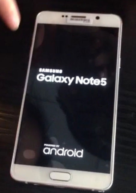 شاشة هاتف Galaxy note 5