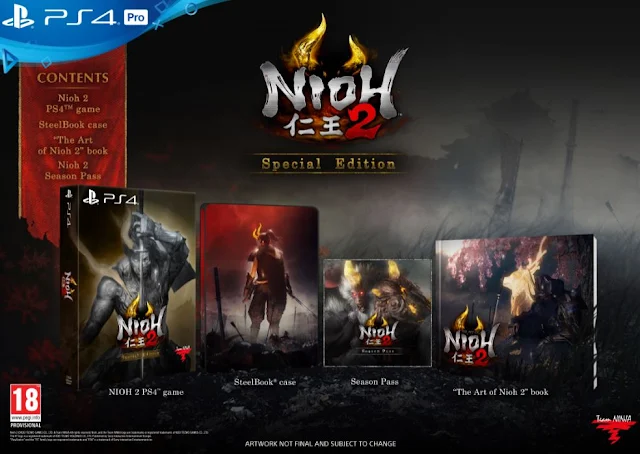 Nioh 2 edición especial