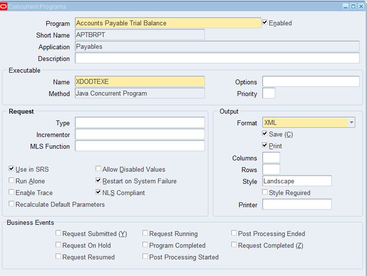 Request set creation in oracle apps