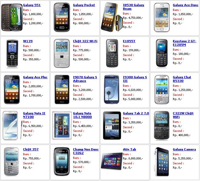 Harga+S3 tipe hp samsung harga baru harga bekas samsung galaxy s