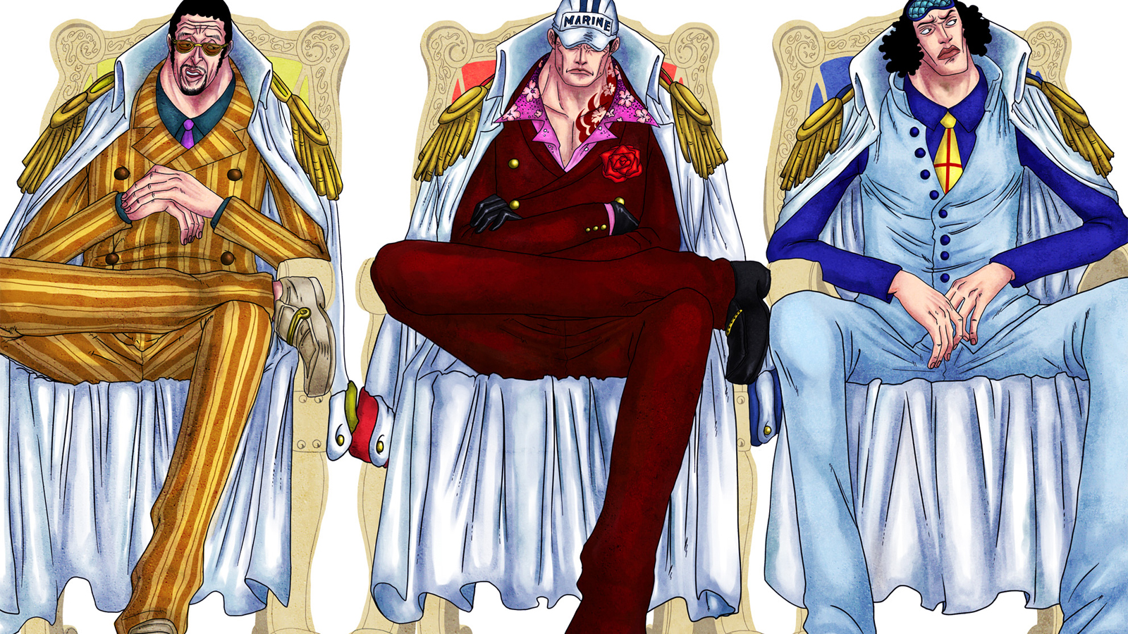 One Piece 3 Admirals