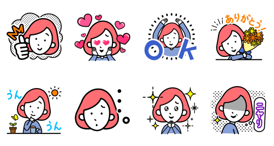 Tsuzuku-chan Stickers