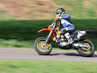 KTM modified motorcycle Loton Park