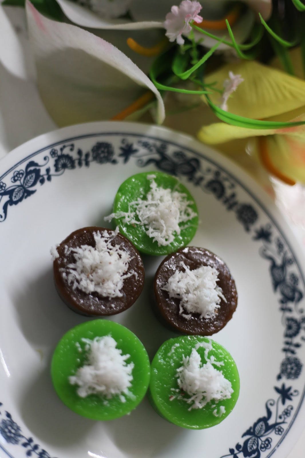 Semanis Epal Hijau***: Kuih Kaswi Pandan Berlapis