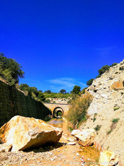 Desprendimientos e inundaciones en Vía Verde Sierra de Alcaraz