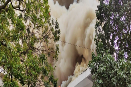 Balai Kota Bandung Kebakaran Hari ini Saat Hujan Lebat Semoga Api Cepat Padam 