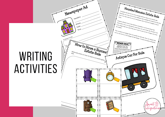 writing activities