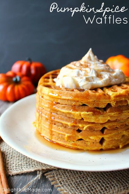 Pumpkin Spice Waffle Recipe